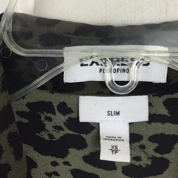 Express The Portofino Shirt Leopard Print - Picture 4 of 10